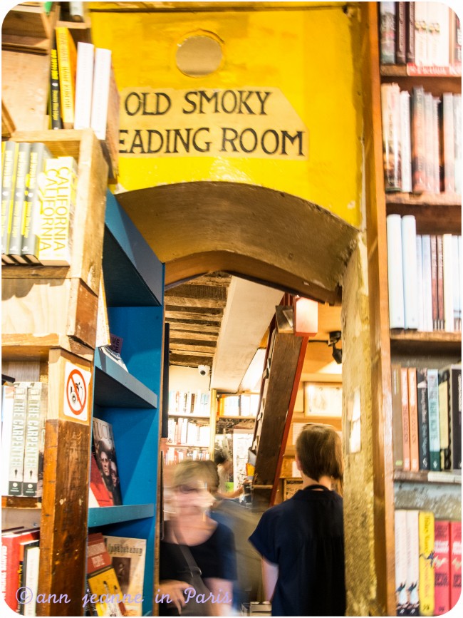 Old smoky reading room