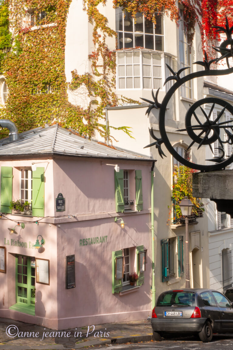 La Maison rose, restaurant historique à Montmartre