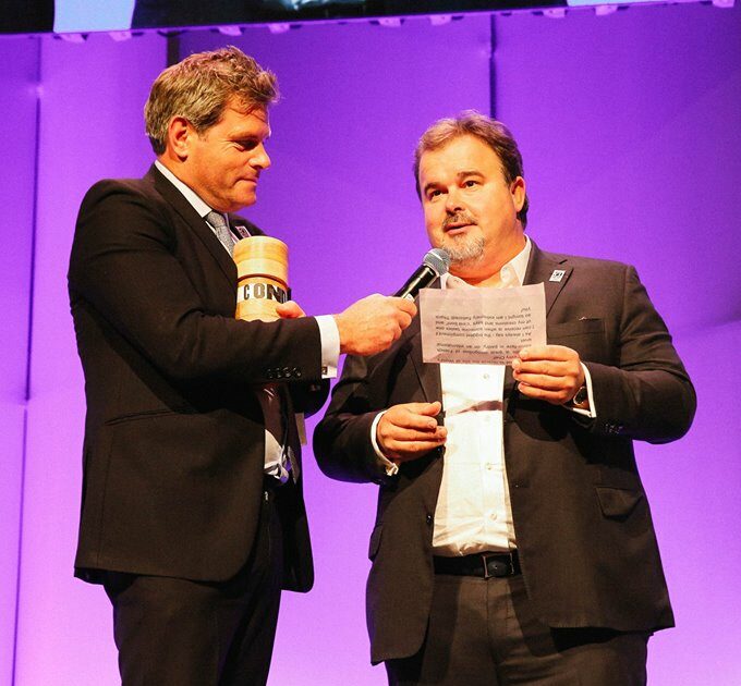 The moment Pierre Hermé received the title of World's Best Pastry Chef  in New York