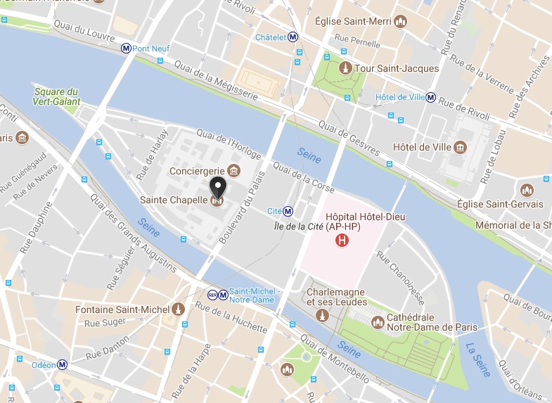 Plan d'acces - Google map