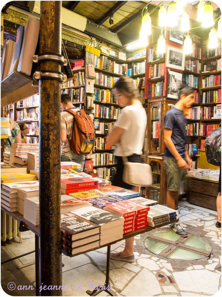 Inside the bookstore