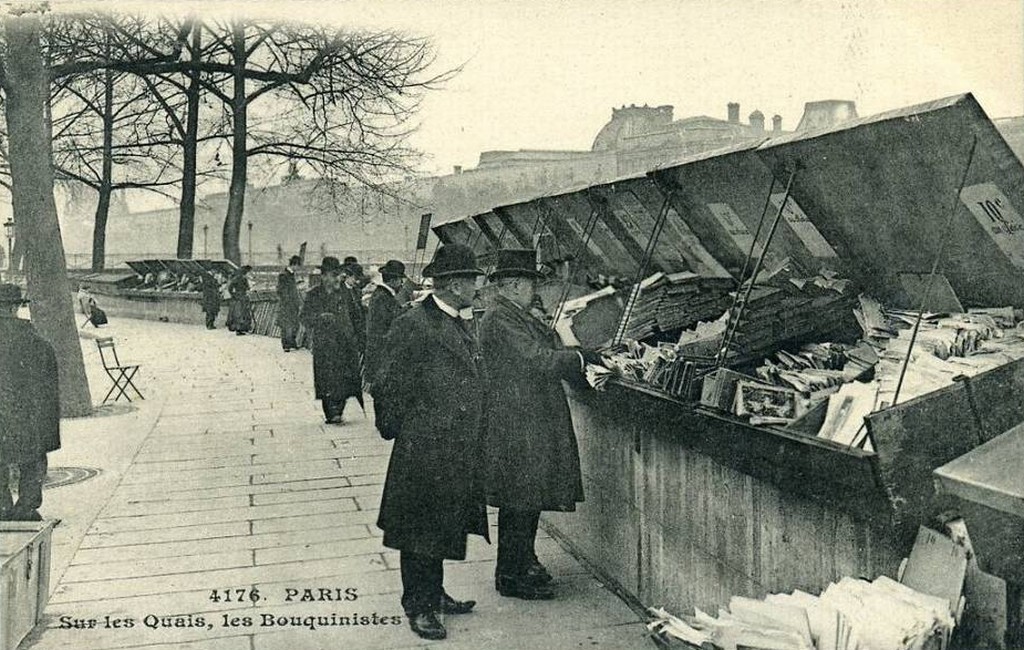 bookseller,1910s,Bouquiniste