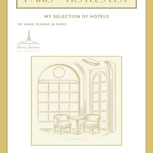 [PDF Sheet] - PARIS HOTELS LIST