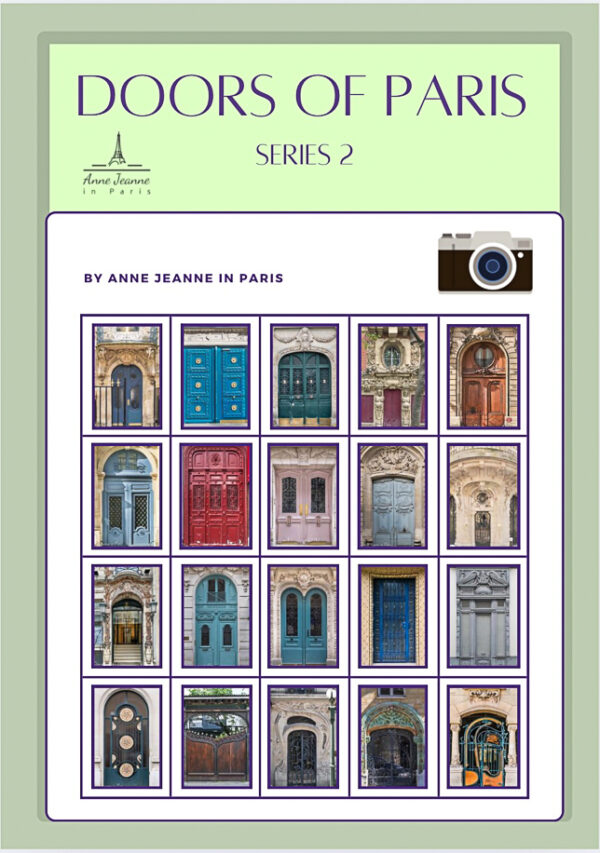 [PDF Sheet] - DOORS of PARIS (n°2)